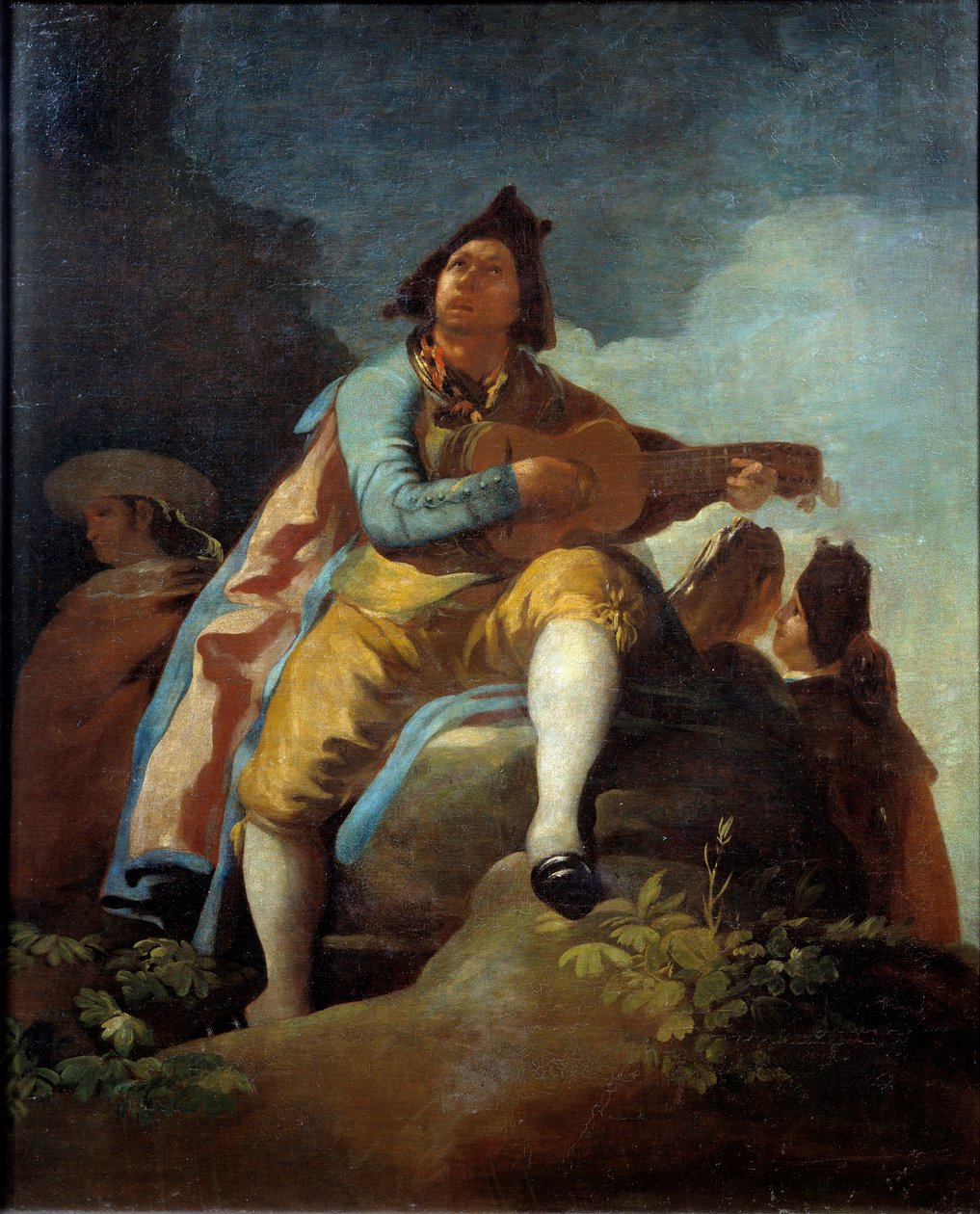 弗朗西斯科·德·戈雅（Francisco de Goya，1746-1828 年）19 世纪太阳画作的优雅吉他。 1,37x1,12 m 马德里，普拉多博物馆 作者 弗朗西斯科·德·戈雅
