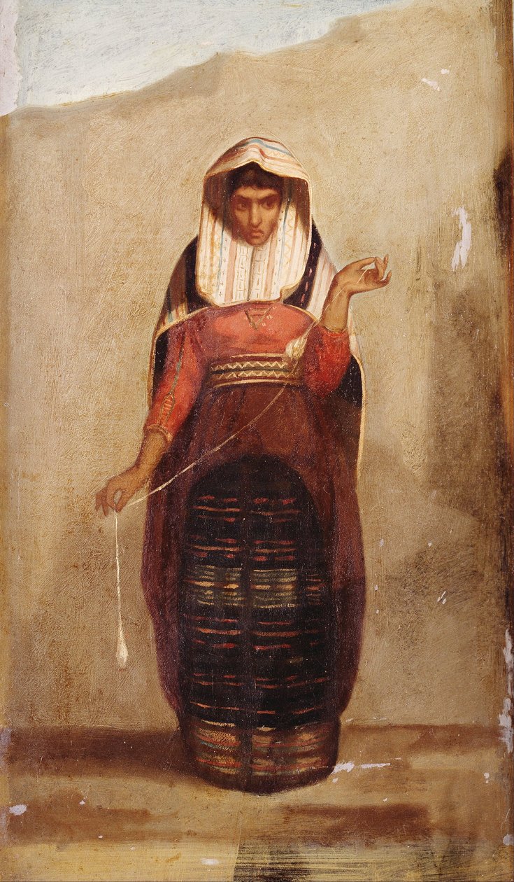 弗朗西斯科·拉索（Francisco Laso，1823-1869）的《旋转者》，利马艺术博物馆 作者 弗朗西斯科·拉索