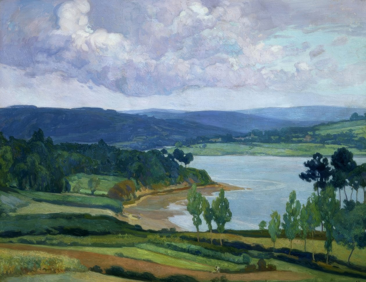 RIA GALLEGA-OLEO - LIENZO – 90X126–1930 - 36– 作者 弗朗西斯科·洛伦斯·迪亚兹