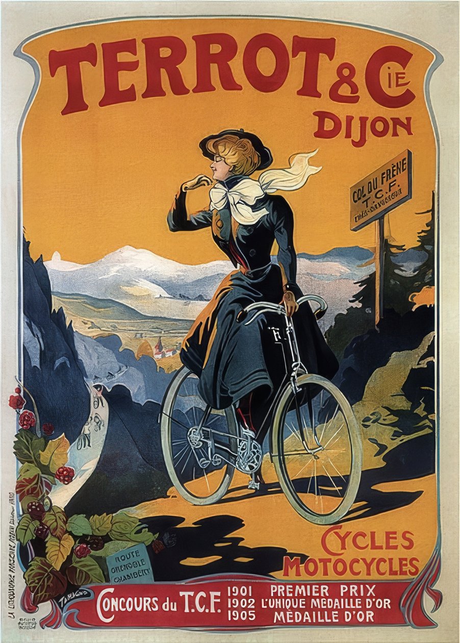 Terrot和Cie Dijon。 1905年 作者 弗朗西斯科·塔玛格诺