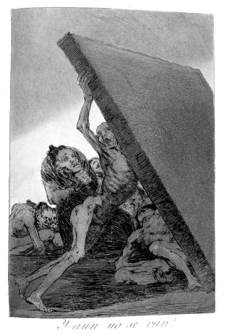 仍然他们不去！，1799年 作者 弗朗西斯科·德·戈雅