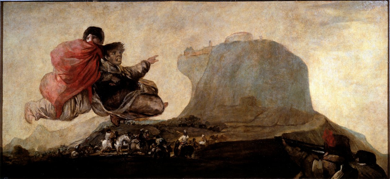 Asmodeus (oil on canvas 作者 弗朗西斯科·德·戈雅