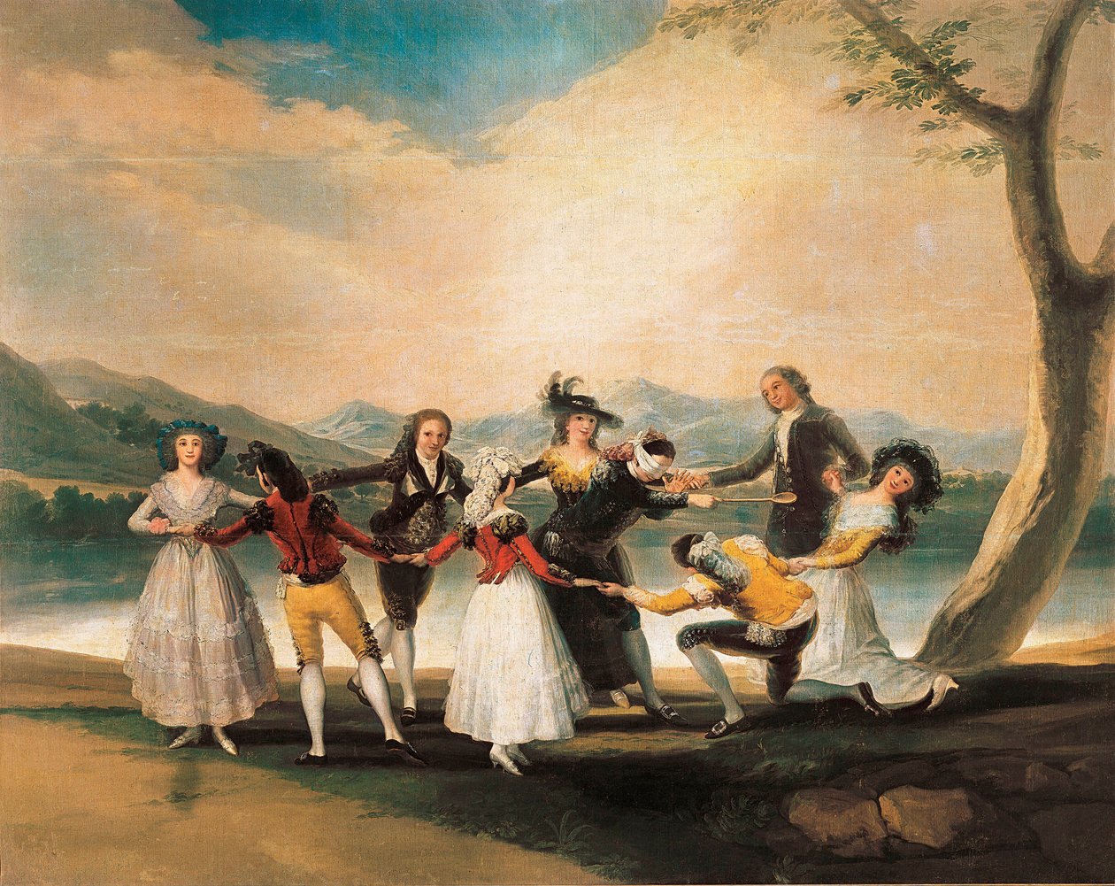 “科林美拉德”（Cucharon）1788-1789（布面油画） 作者 弗朗西斯科·德·戈雅