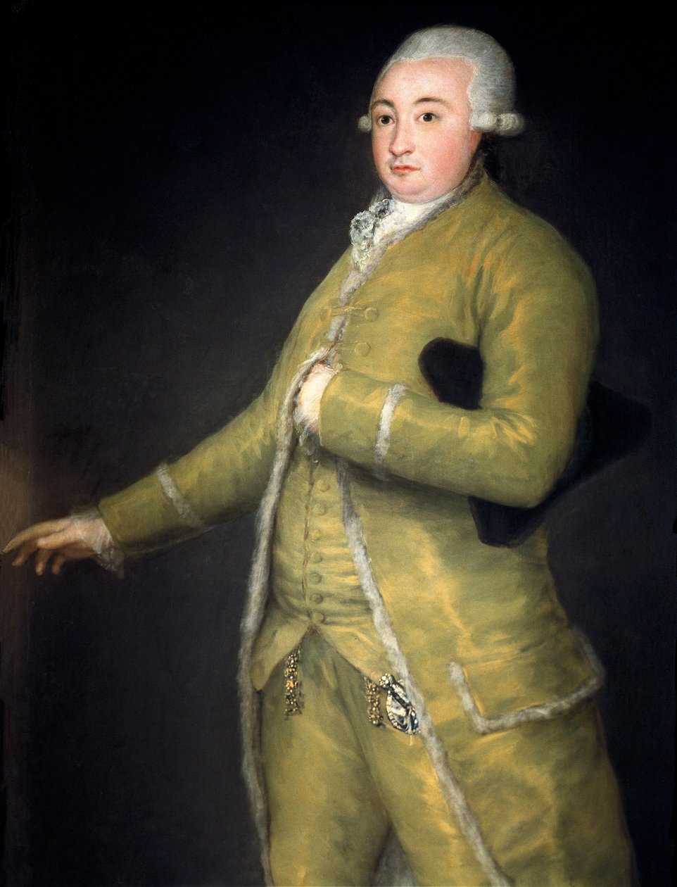 Count Francois de Cabarrus (Francisco de Cabarrus 作者 弗朗西斯科·德·戈雅