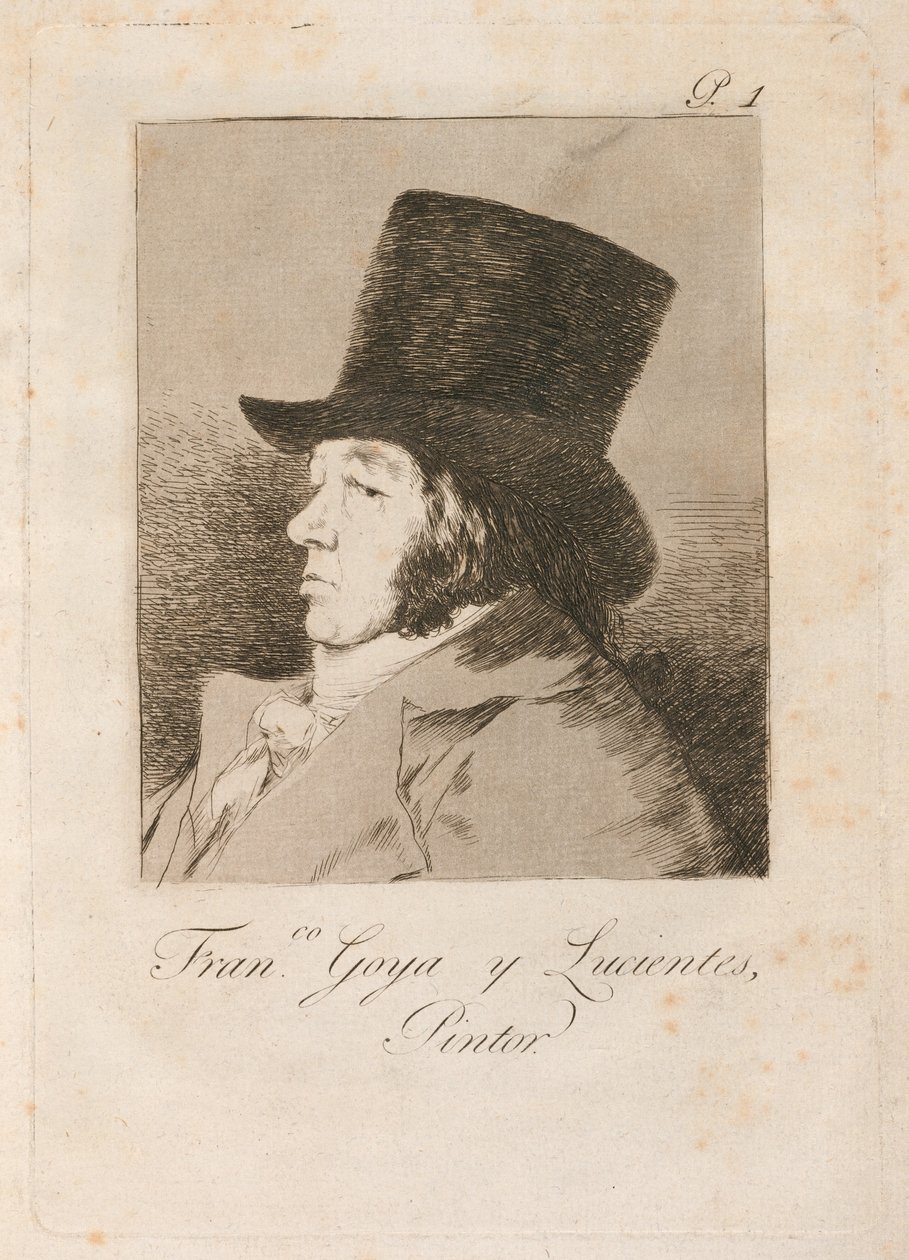 Francesco Goya y Lucientes, Painter (Francesco Goya y Lucientes, Painter) 作者 弗朗西斯科·德·戈雅