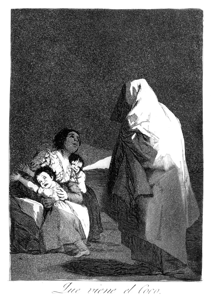 敌机来了，1799年 作者 弗朗西斯科·德·戈雅
