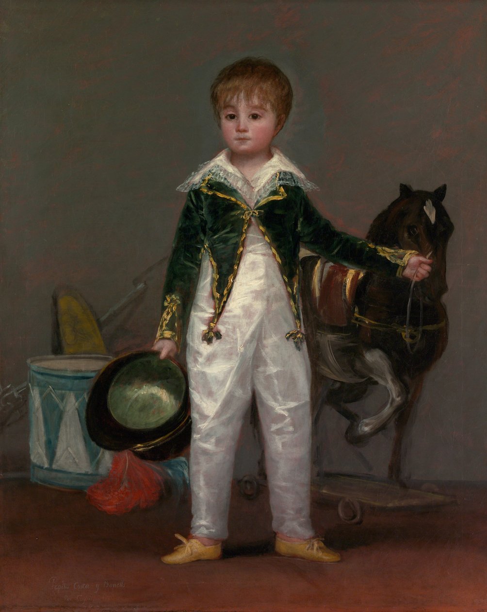 JoséCosta和Bonells（1870年去世），名为Pepito，1810年 作者 弗朗西斯科·德·戈雅