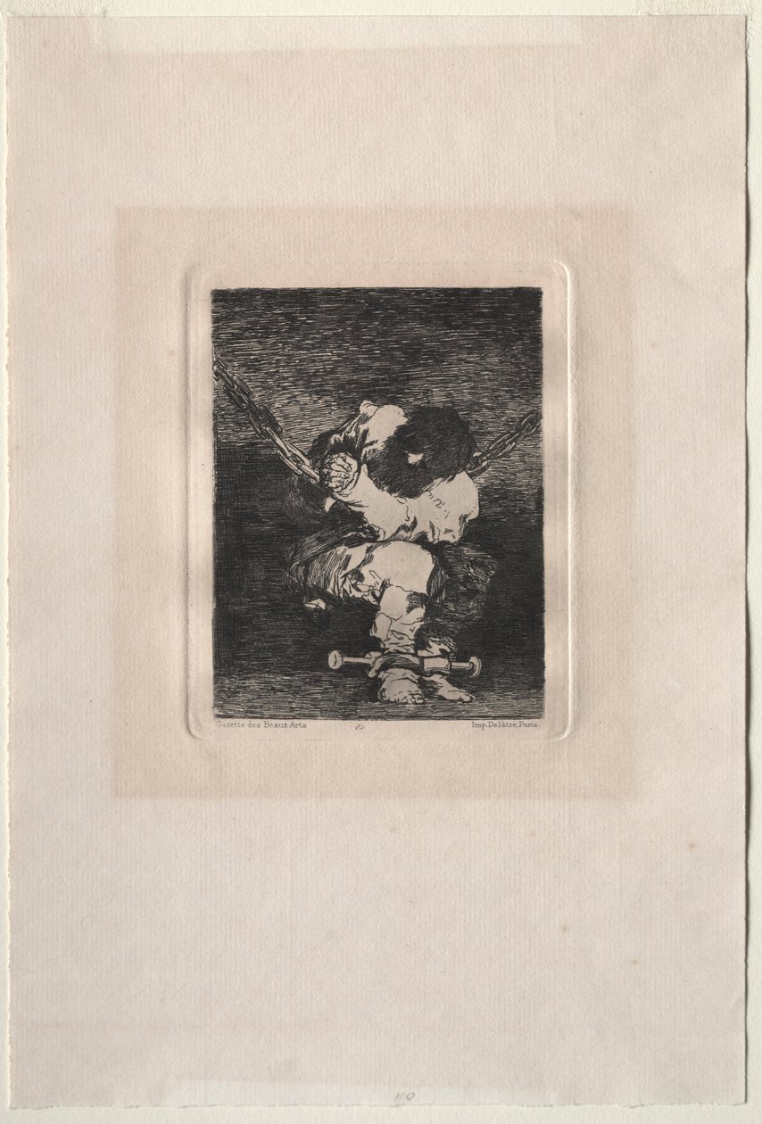 小囚犯，1867年。 作者 弗朗西斯科·德·戈雅