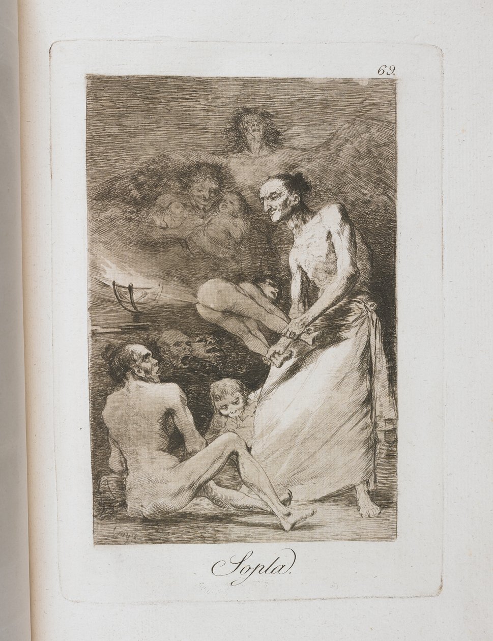 来自Los Caprichos的板块，1797-1798 作者 弗朗西斯科·德·戈雅