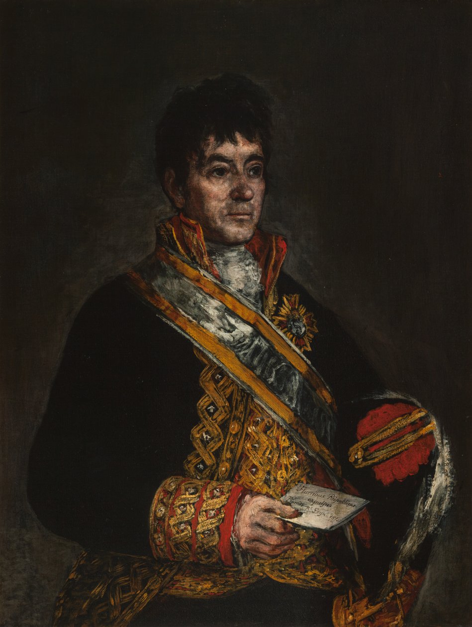 1815年Don MigueldeLardizábal的肖像 作者 弗朗西斯科·德·戈雅