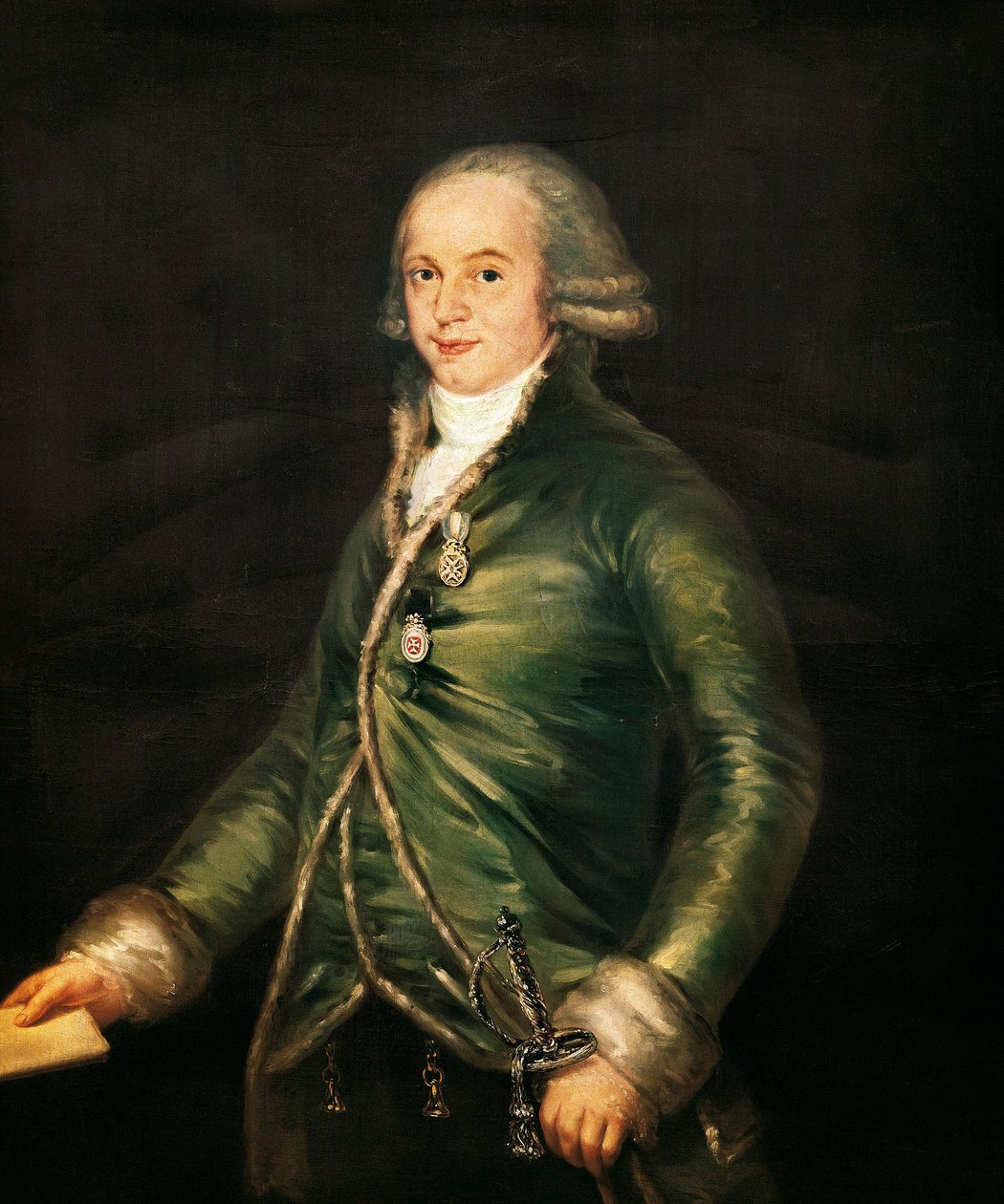 Portrait of Mariano Luis de Urquijo y Muga (1768-1817) 作者 弗朗西斯科·德·戈雅
