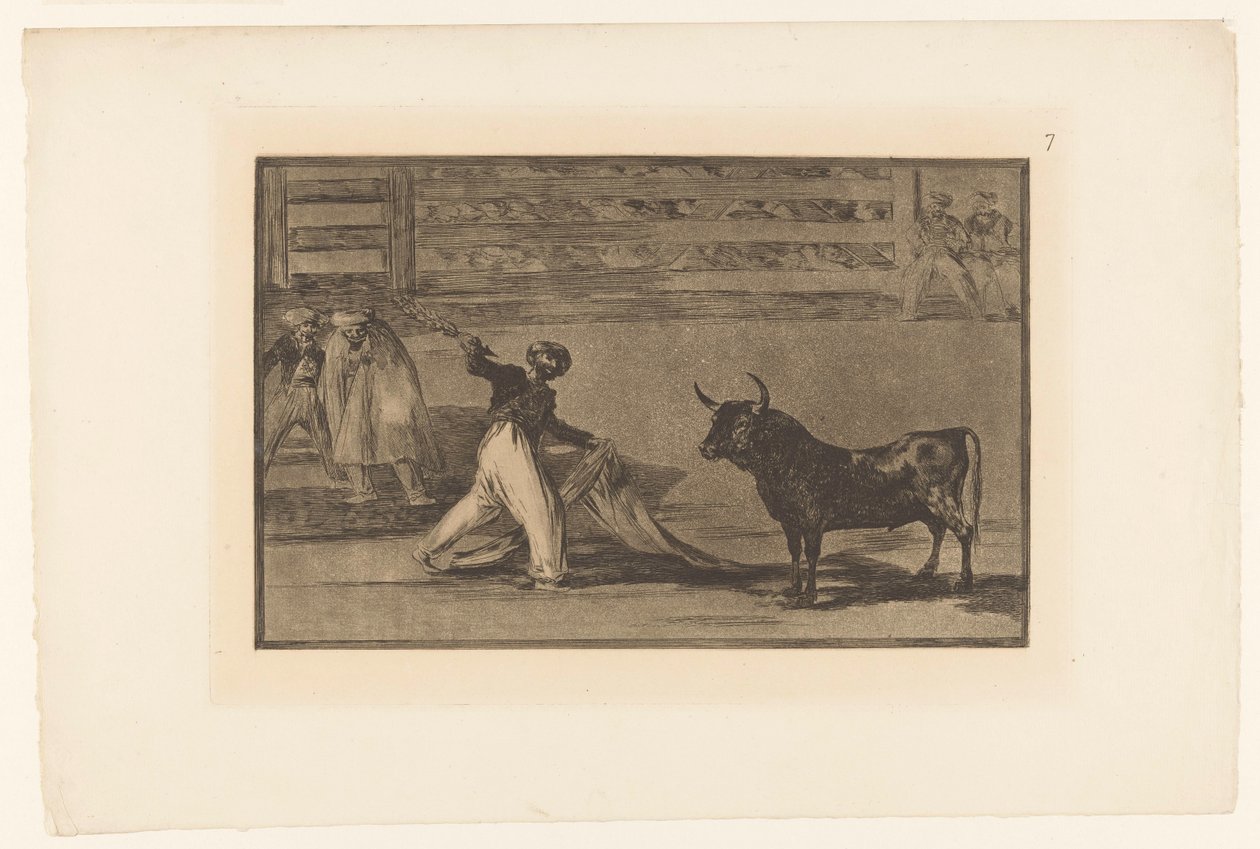 斗牛士与弯刀
斗牛士的起源
斗牛（系列名称）
La Taureaumachie（系列名称）
La Tauromaquia（系列名称） 作者 弗朗西斯科·德·戈雅