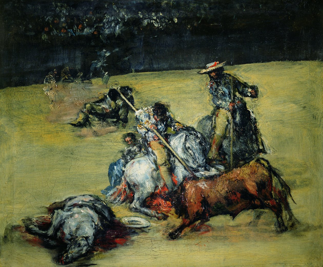 斗牛，1825年 作者 弗朗西斯科·德·戈雅