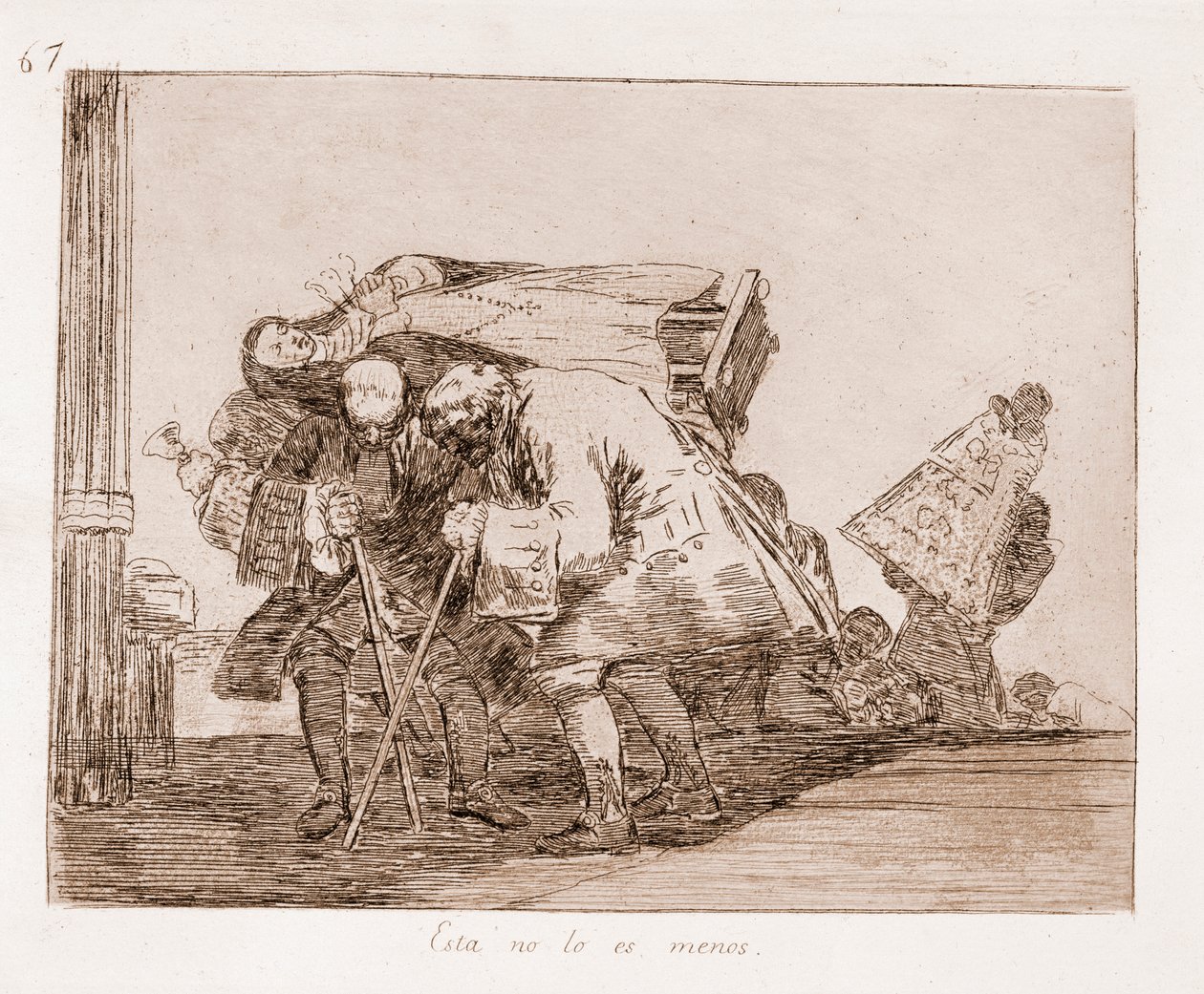 The Disasters of War : This is no less (etching from the preparatory drawing 作者 弗朗西斯科·德·戈雅