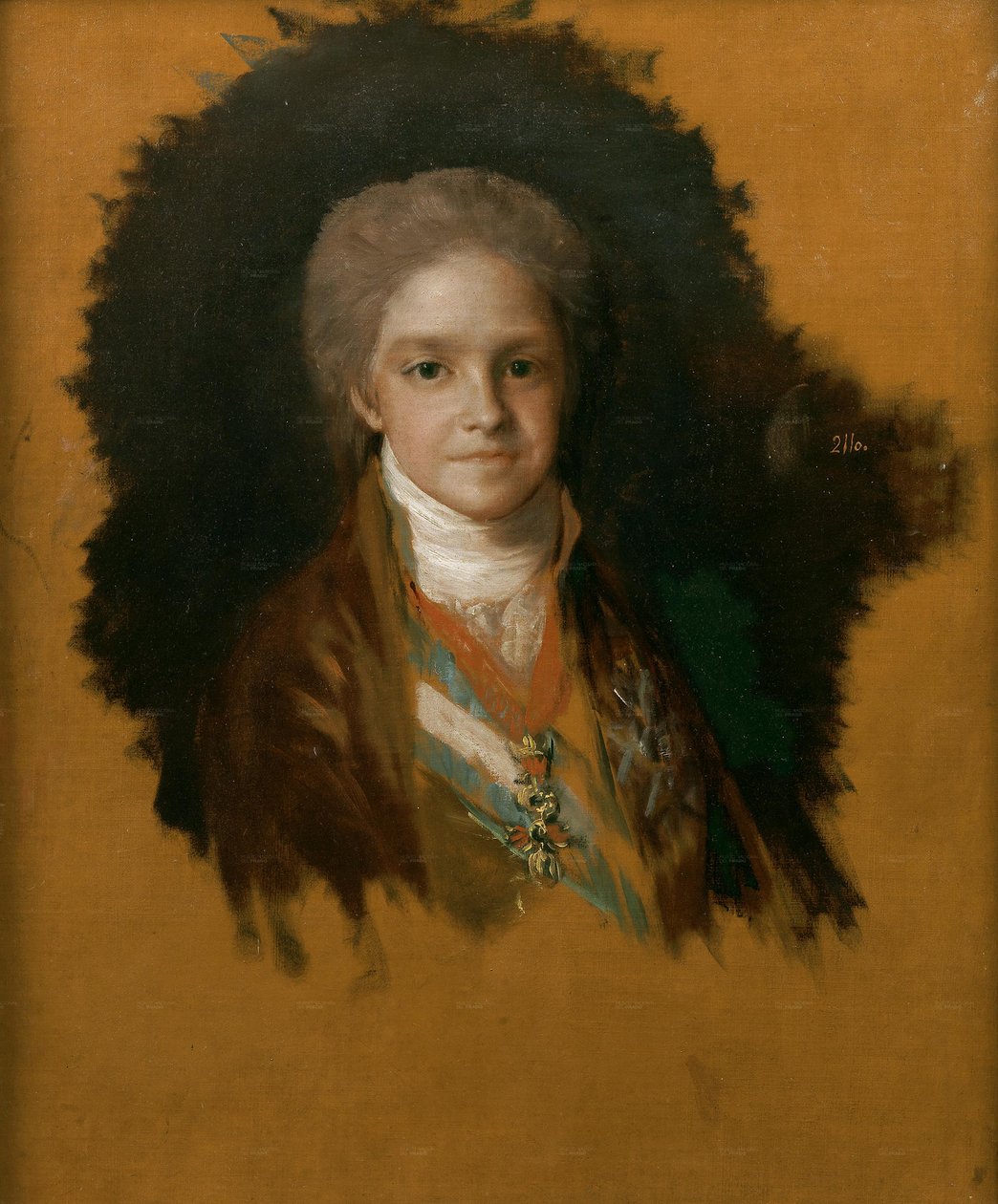 Infante DonCarlosMaríaIsidro，1800 作者 弗朗西斯科·德·戈雅