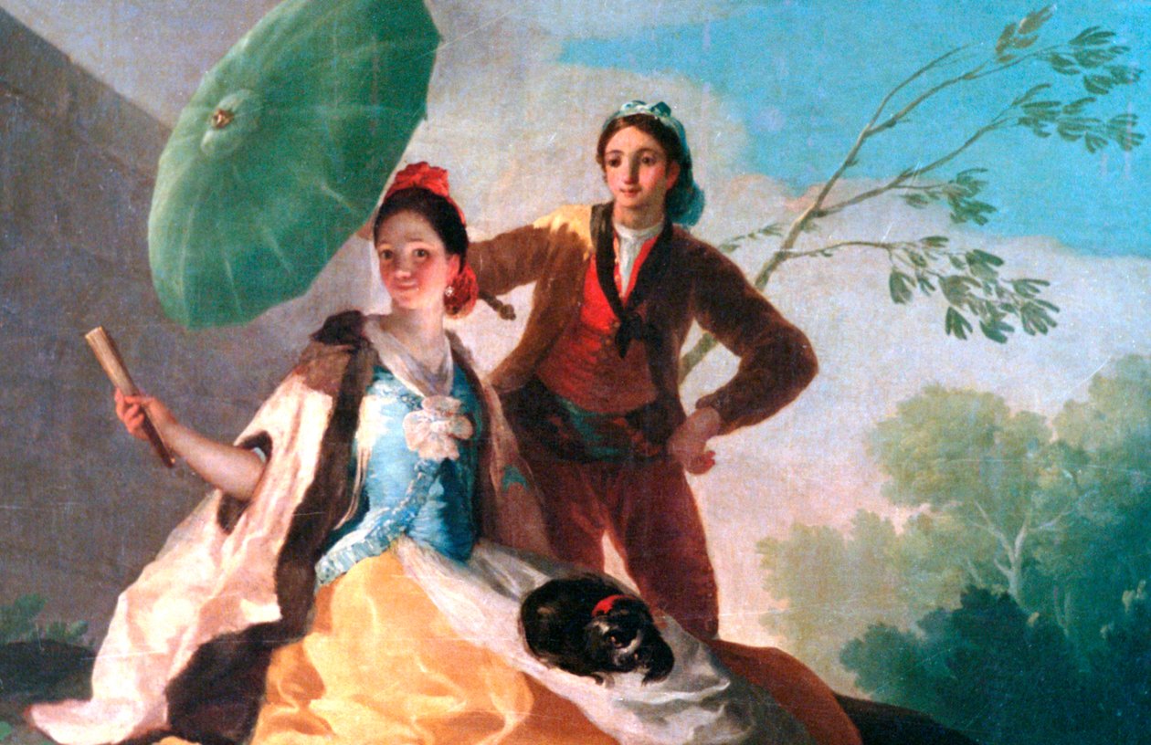 The Parosol，1777年 作者 弗朗西斯科·德·戈雅