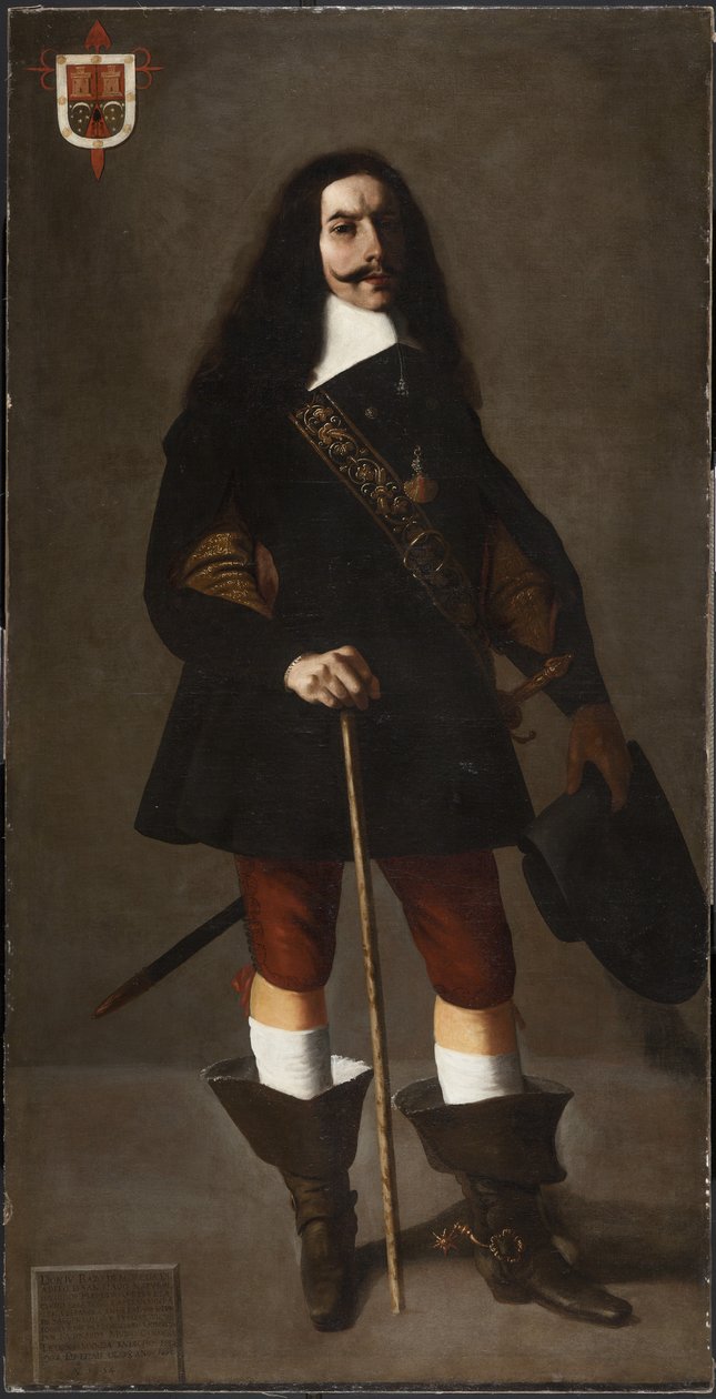 Don Juan Bazo de Moreda，c.1655 作者 弗朗西斯科·德祖巴兰