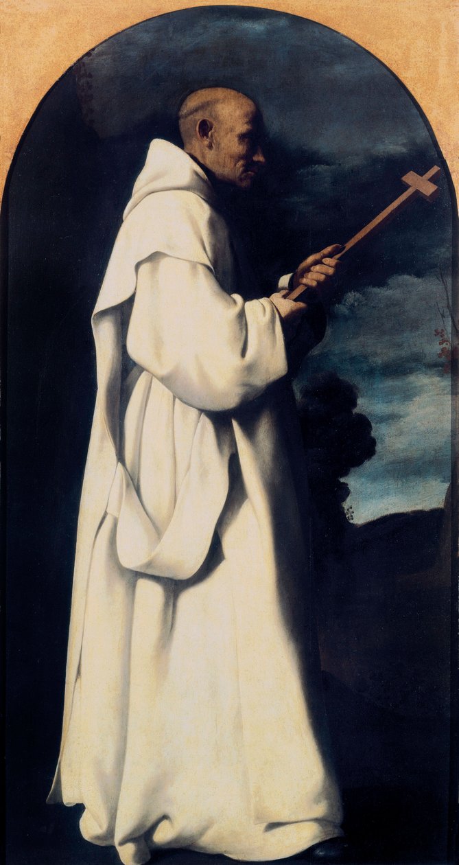 Saint Bruno 作者 弗朗西斯科·德祖巴兰