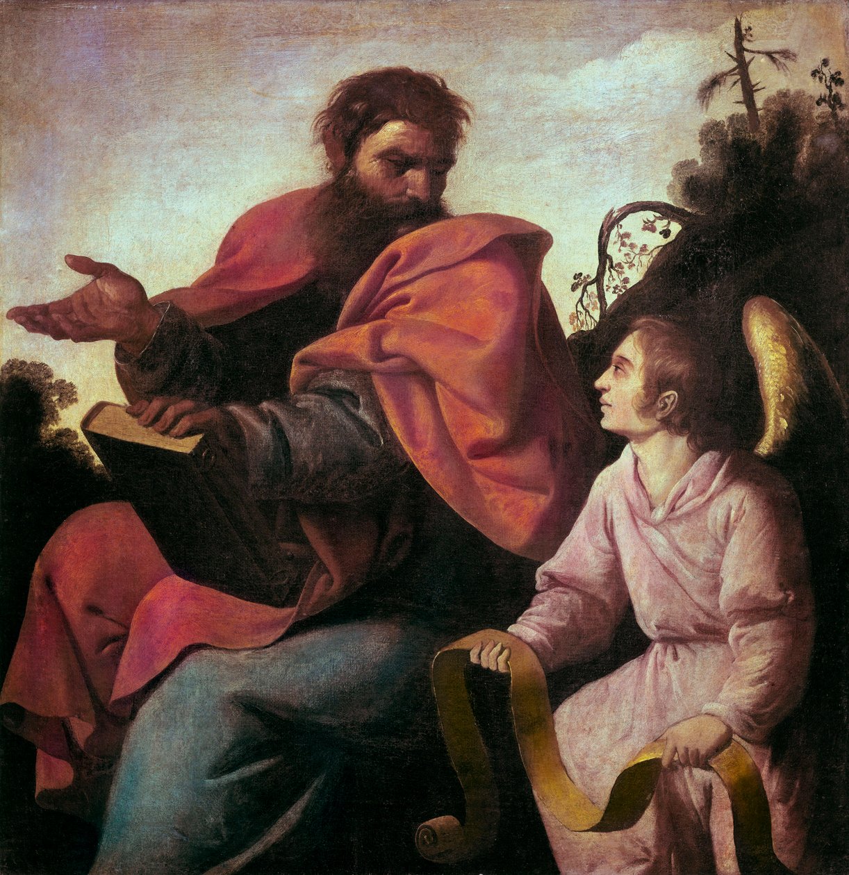 Saint Matthew and the Angel 作者 弗朗西斯科·德祖巴兰