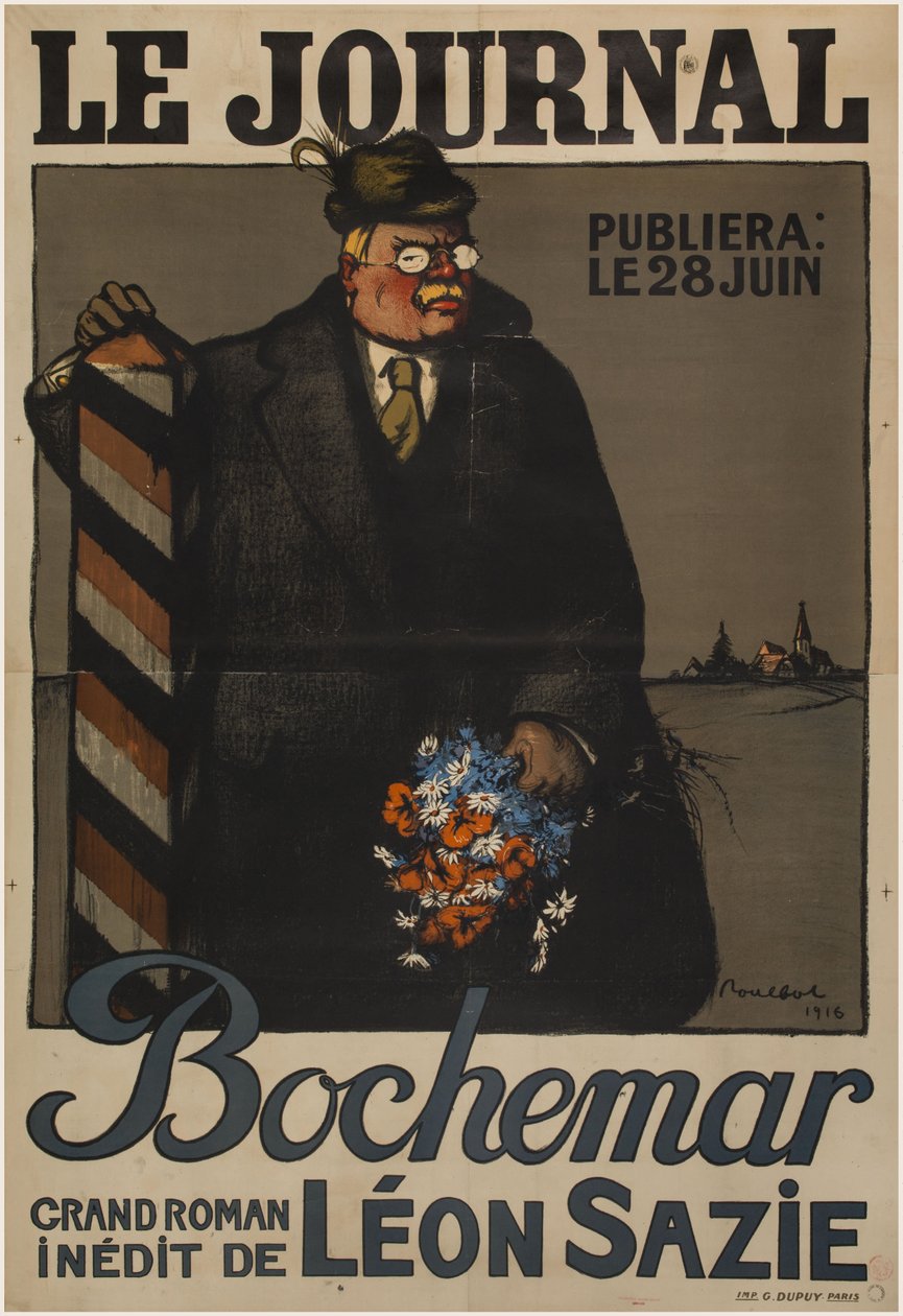 Bochemar - Poulbot 创作的海报 作者 弗朗西斯·波尔博特