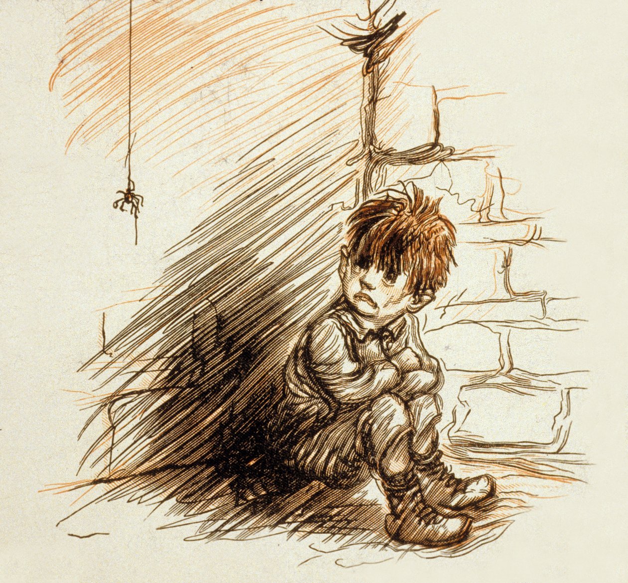 朱尔斯·雷纳德 (Jules Renard) 的《Poil de Carotte》（胡萝卜头）插图 (1894) 作者 弗朗西斯·波尔博特