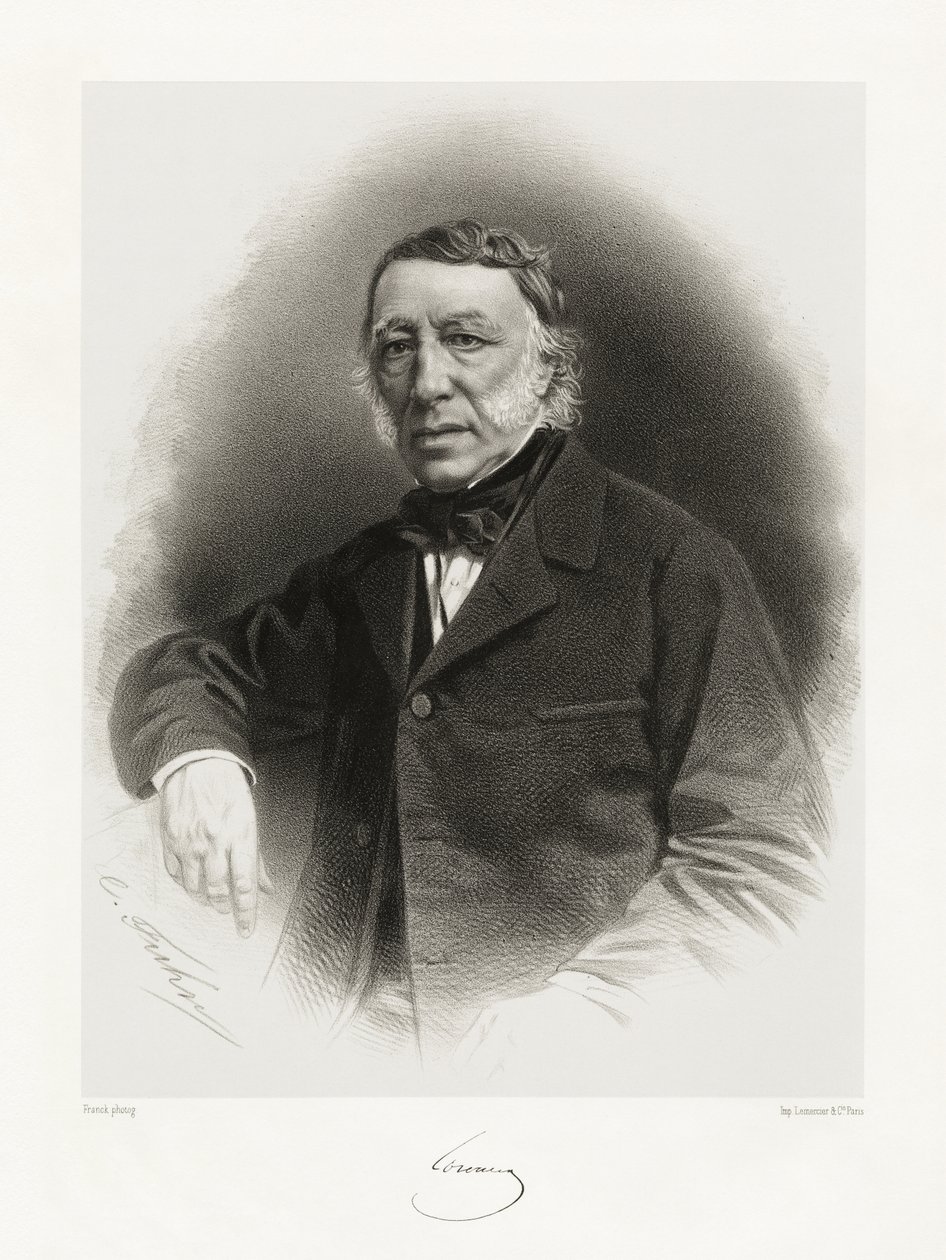 海牙的路易斯玛丽，Vicomte de Cormenin，1865-66 作者 法兰克
