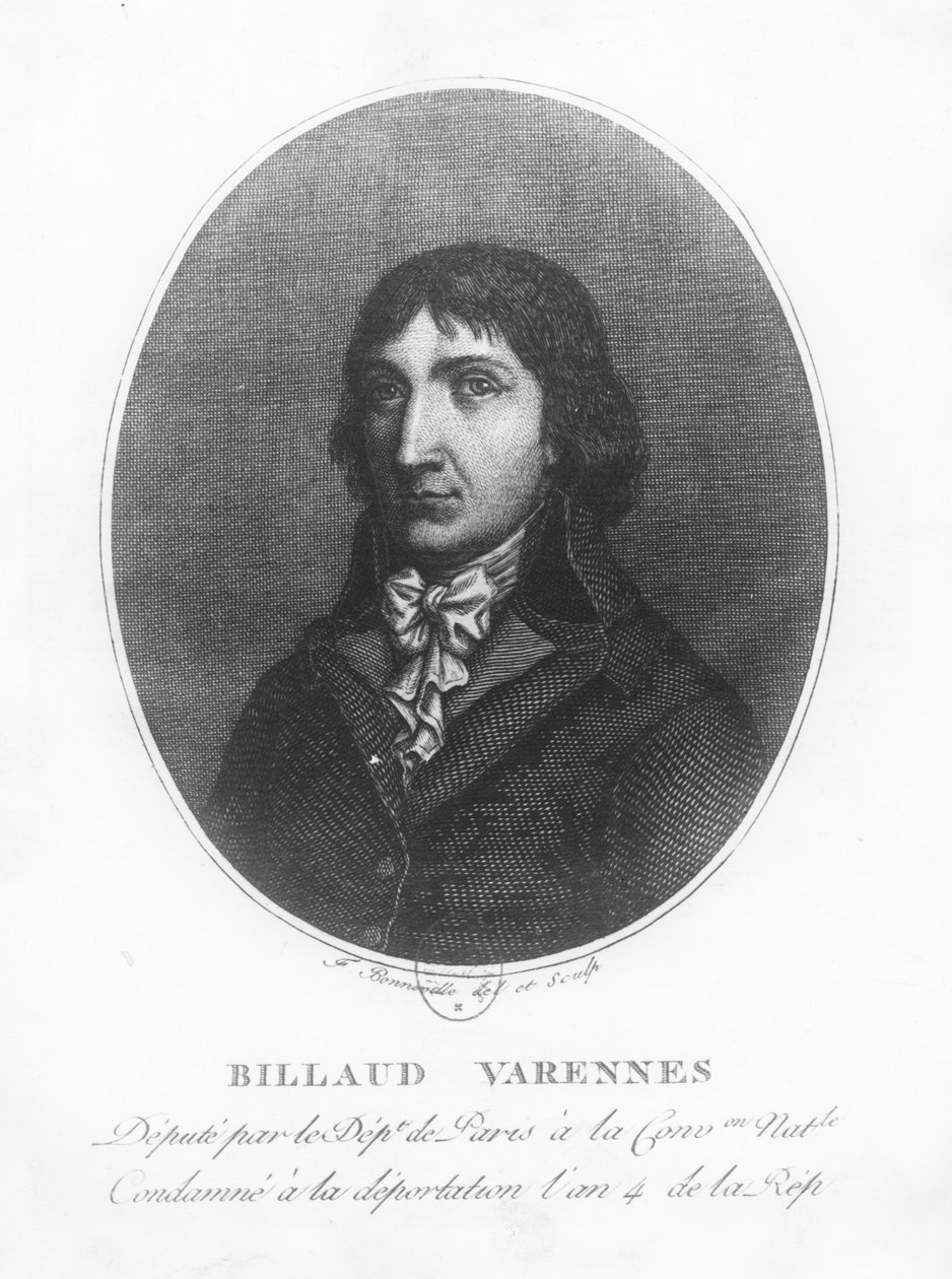 Jacques Nicolas Billaud-Varenne 作者 弗朗索瓦·邦纳维尔