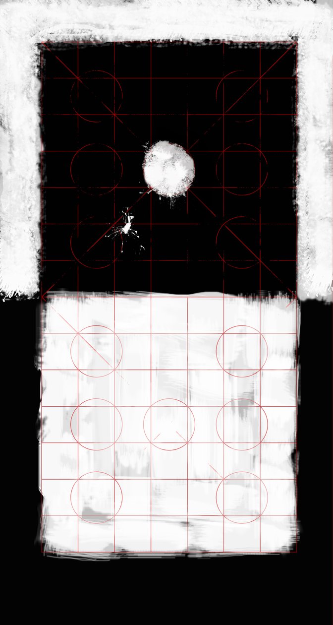创世记第一天：光，2014，（数字绘画） 作者 弗朗索瓦域
