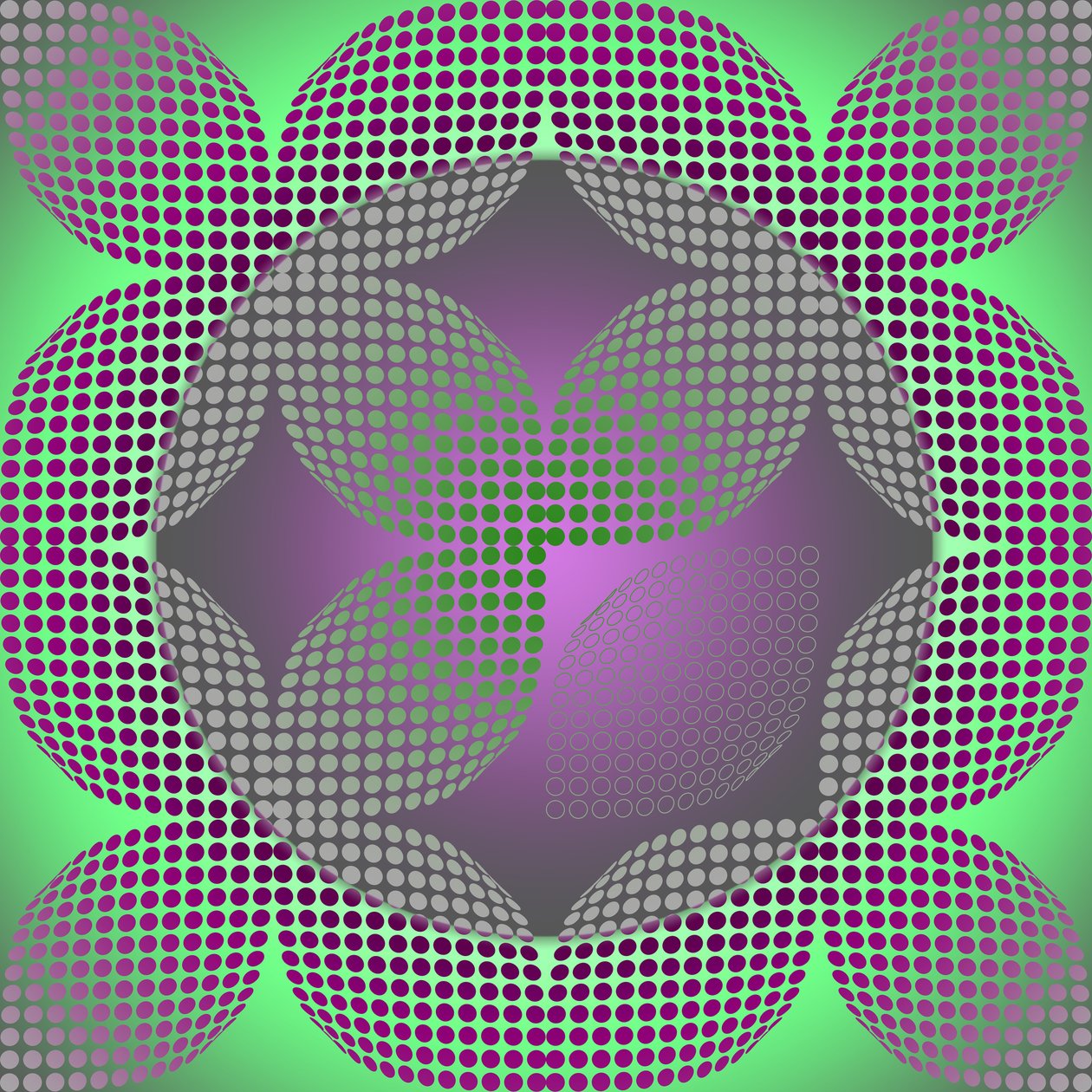 PsychoLeaves_New_Age，2015，（数字） 作者 弗朗索瓦域