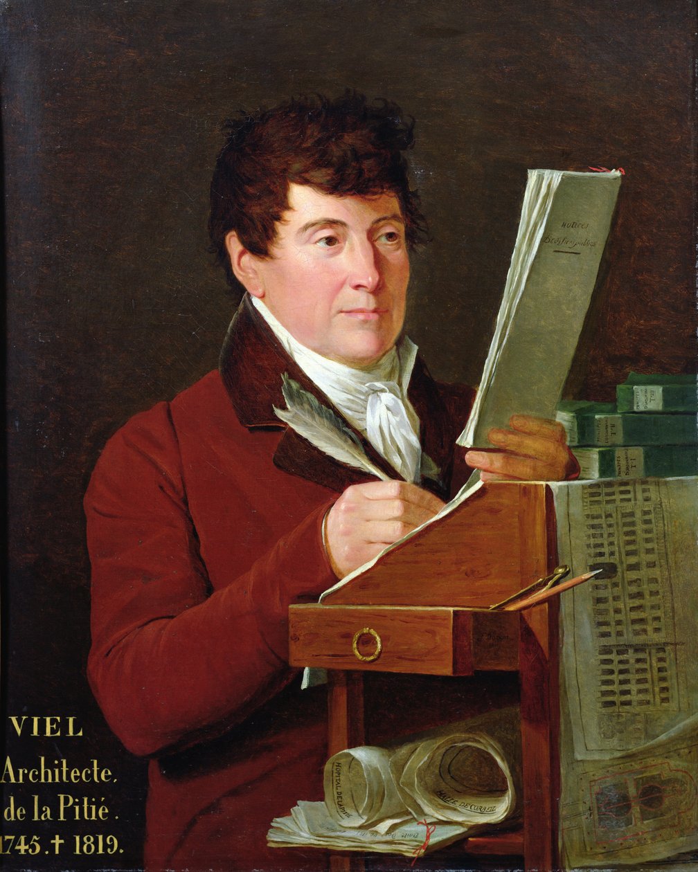Charles Francois Viel（1745-1819）1811年的肖像 作者 弗朗索瓦·杜蒙