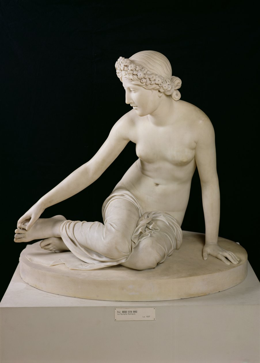 Nymph Salmacis，1826年（大理石） 作者 弗朗索瓦·约瑟夫·博西奥