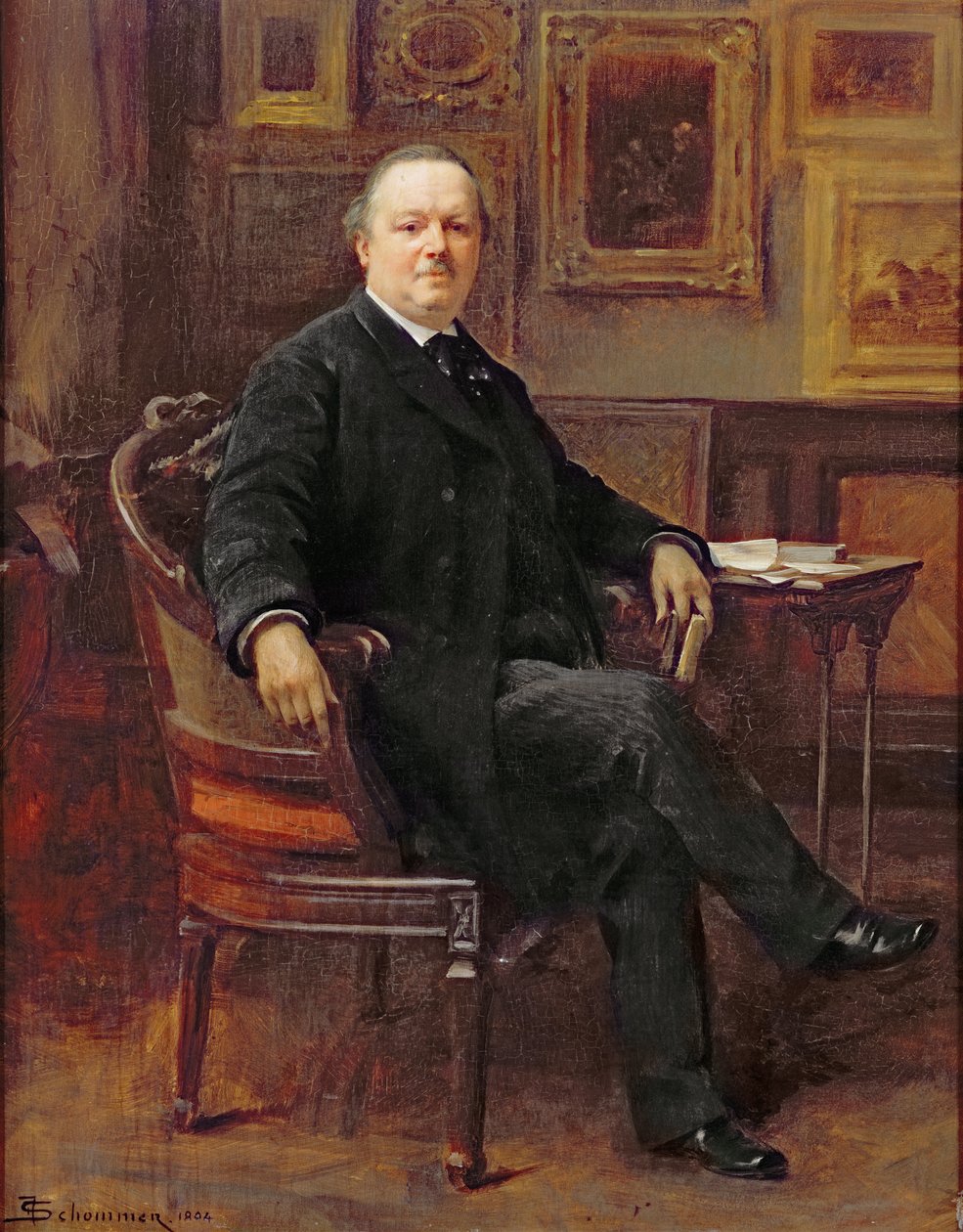 Jean-Baptiste Foucart（1823-98）1894 作者 弗朗索瓦·舒默（Francois Schommer）