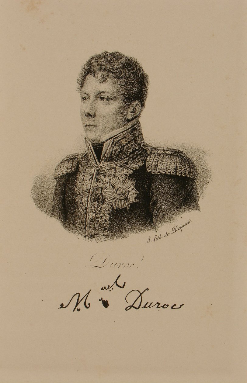 Geraud-Christophe-Michel Duroc（1772-1813）Frioul公爵，1806-08 作者 弗朗索瓦·塞拉芬·德尔佩奇