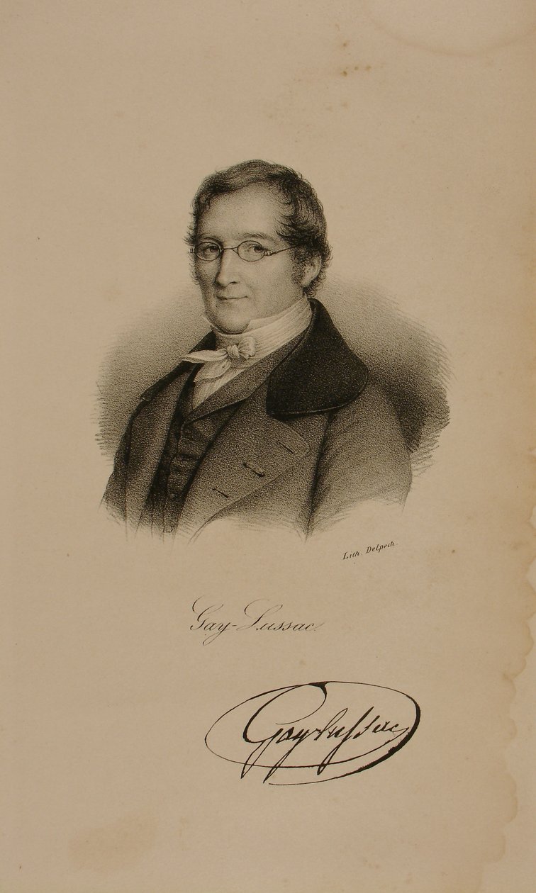 Louis Joseph Gay-Lussac（1778-1850） 作者 弗朗索瓦·塞拉芬·德尔佩奇