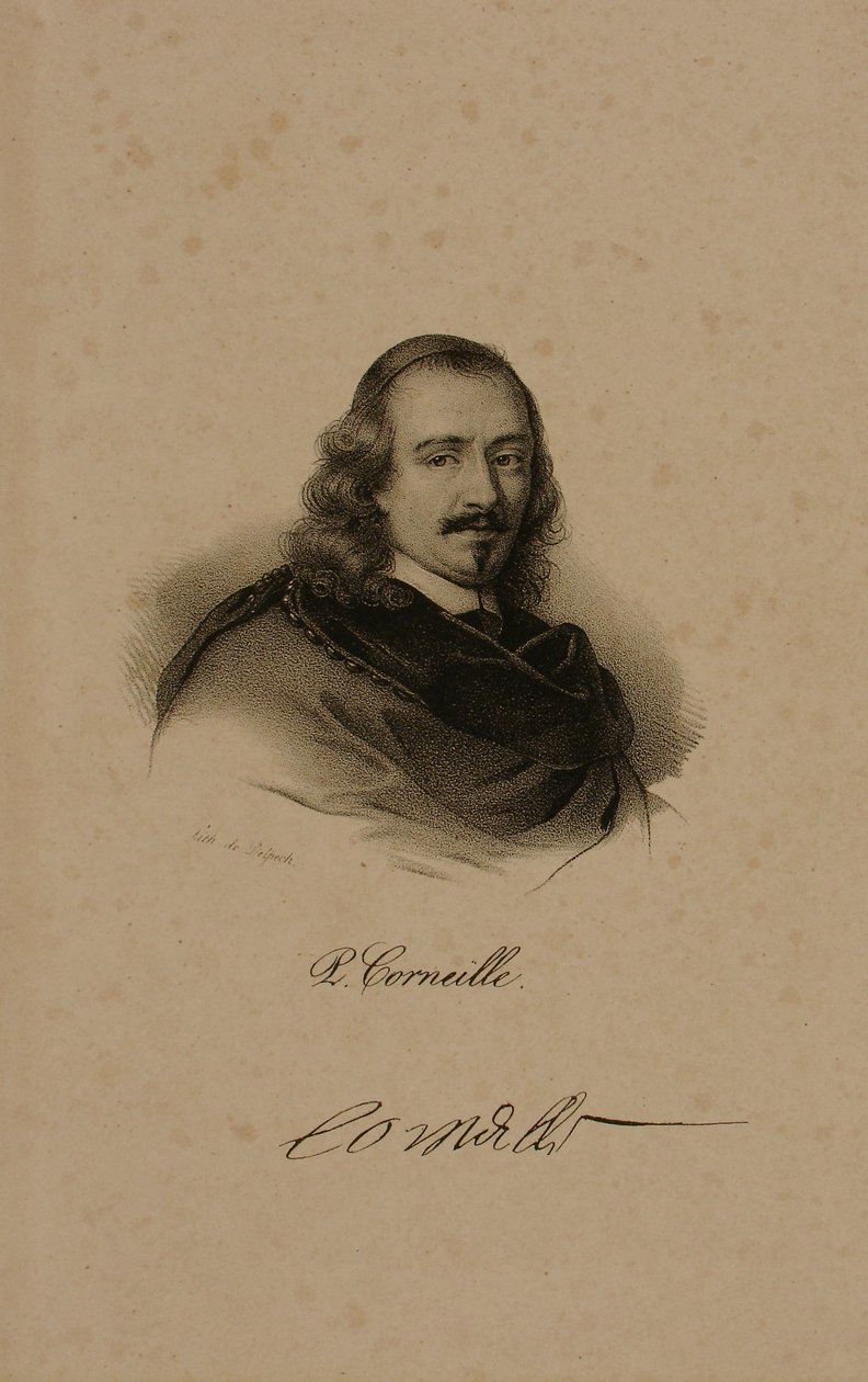 Pierre Corneille（1606-84） 作者 弗朗索瓦·塞拉芬·德尔佩奇
