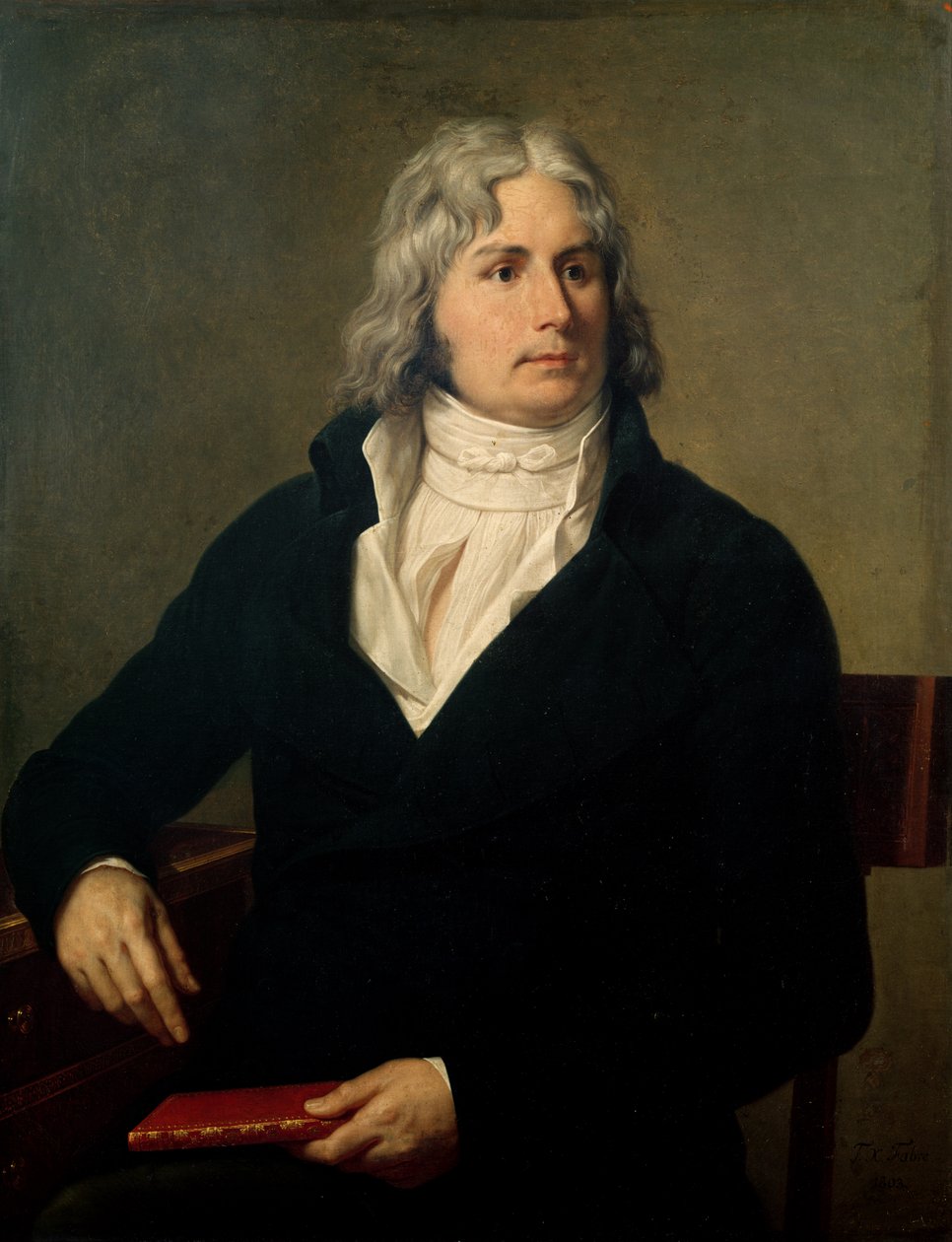 Louis-Francois Bertin（1766-1841）c.1803 作者 弗朗索瓦·泽维尔·法布尔