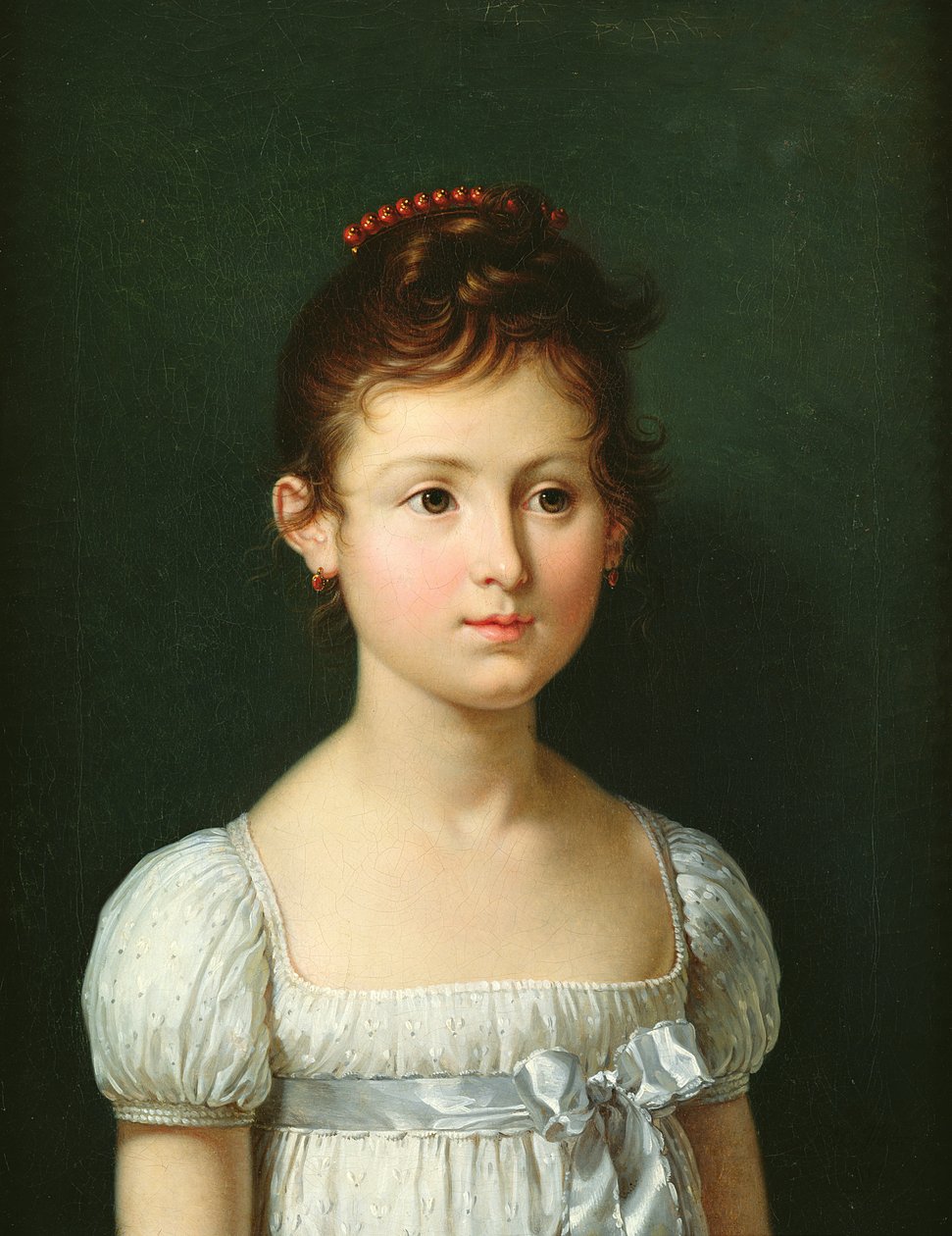 Napoleone Baciocchi的肖像（1806-69）1812 作者 弗朗索瓦·泽维尔·法布尔