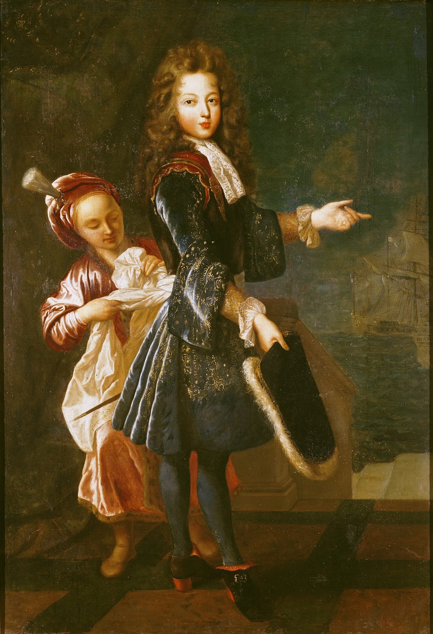 Louis-Alexandre de Bourbon（1678-1737）图卢兹伯爵的肖像 作者 让·弗朗索瓦·德·特洛伊