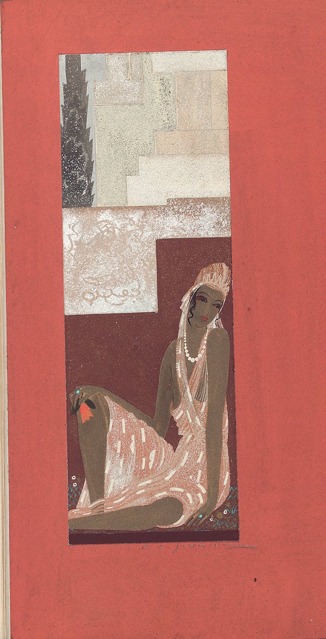 所罗门之歌，涂有吉恩·杜南（Jean Dunand）的清漆（1877-1942） 作者 弗朗索瓦·路易斯（后）铁匠
