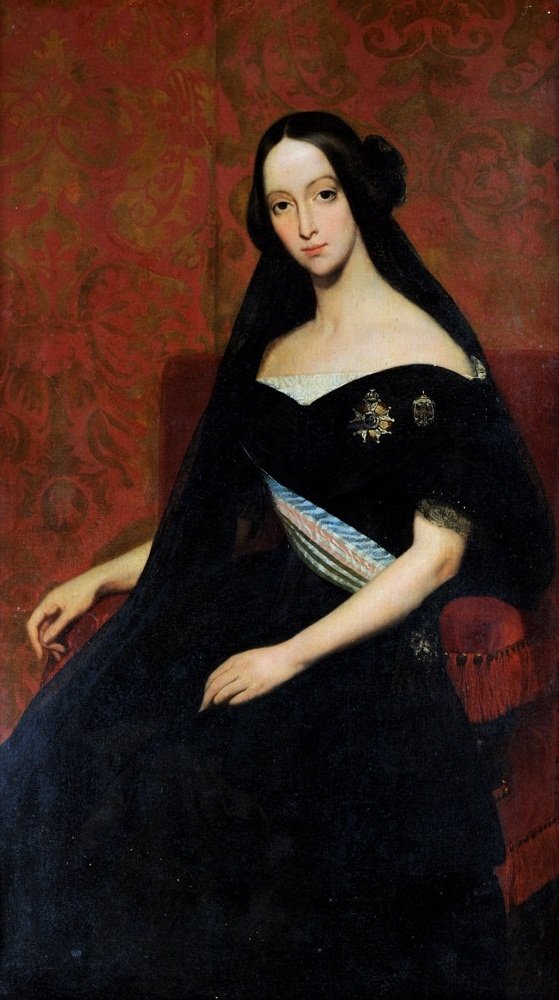 Joinville公主的画象 -  D. Francisca de Braganca 作者 弗朗索瓦·雷内·莫罗