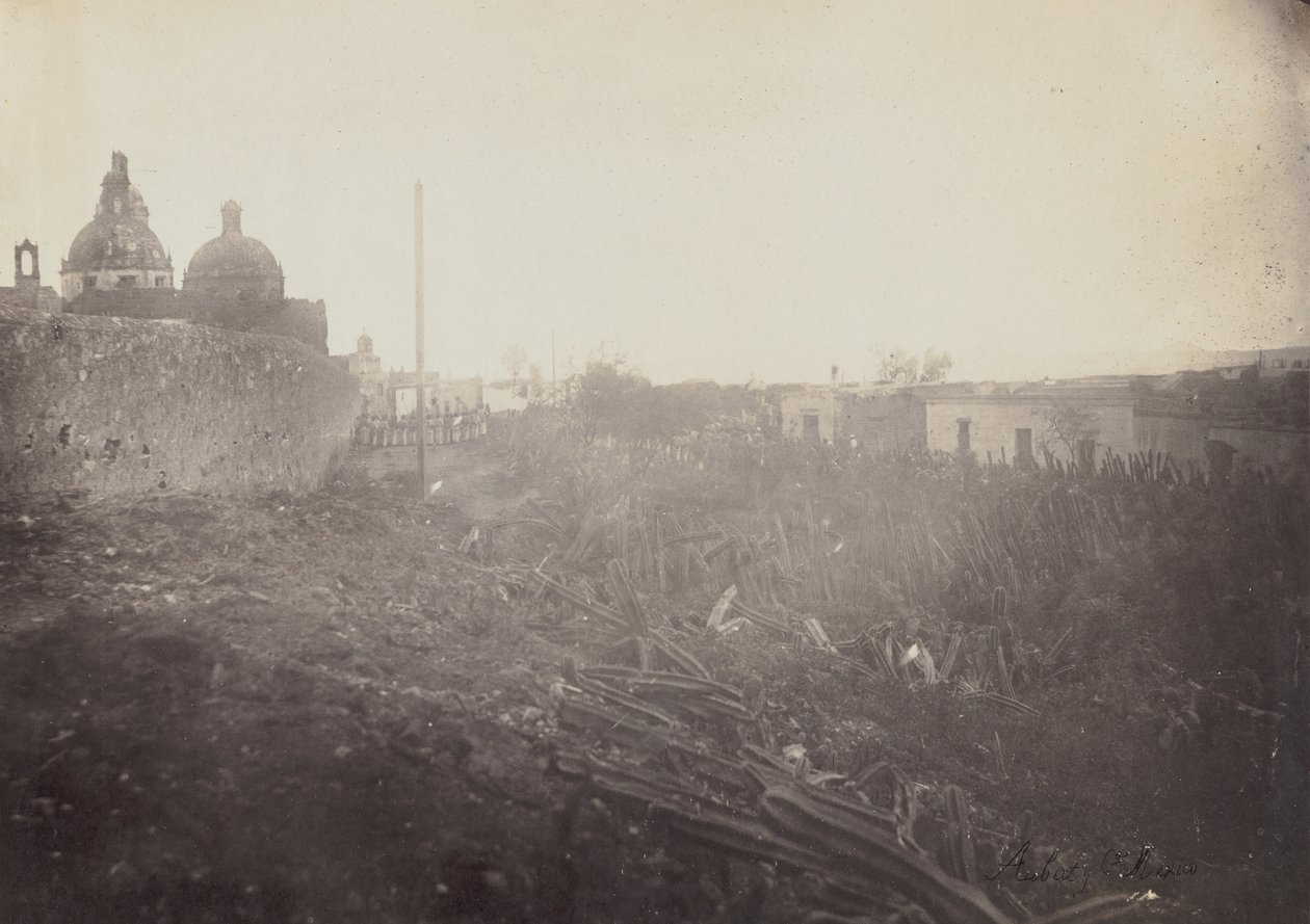 墨西哥的建筑研究，1864-69。 作者 弗朗索瓦·奥伯特