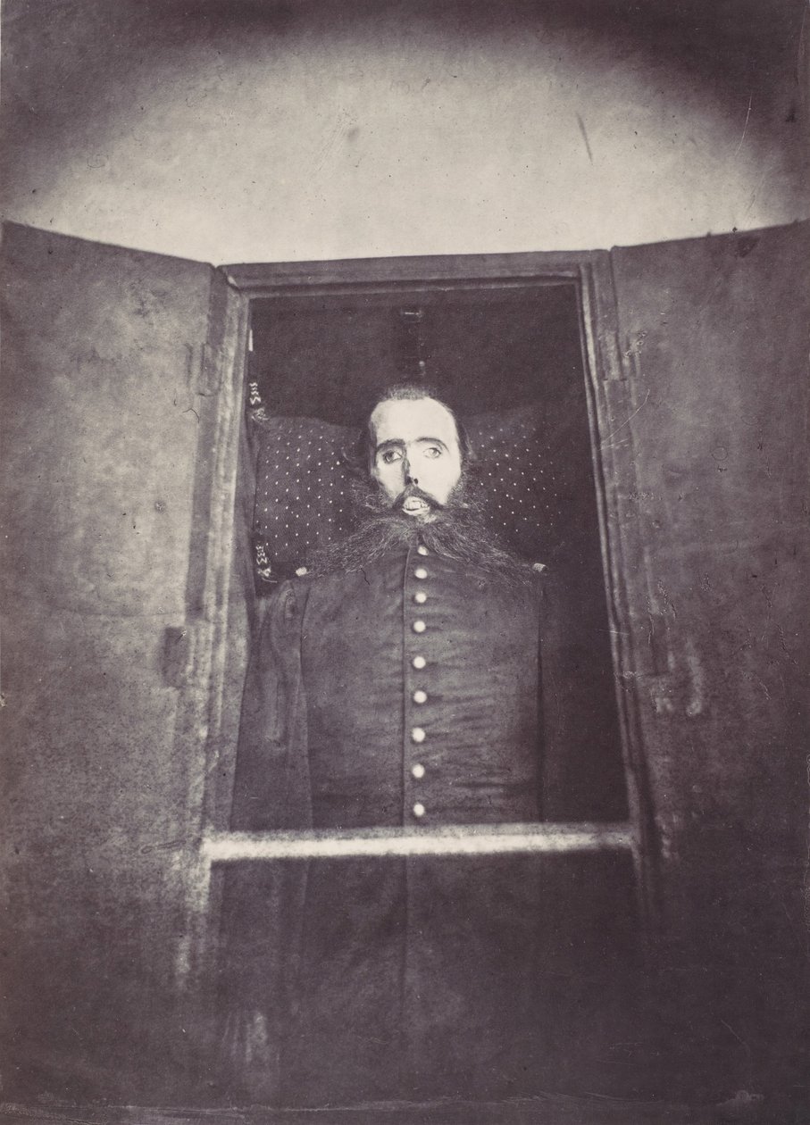 [墨西哥马克西米利安一世皇帝的尸体]，1867年。 作者 弗朗索瓦·奥伯特