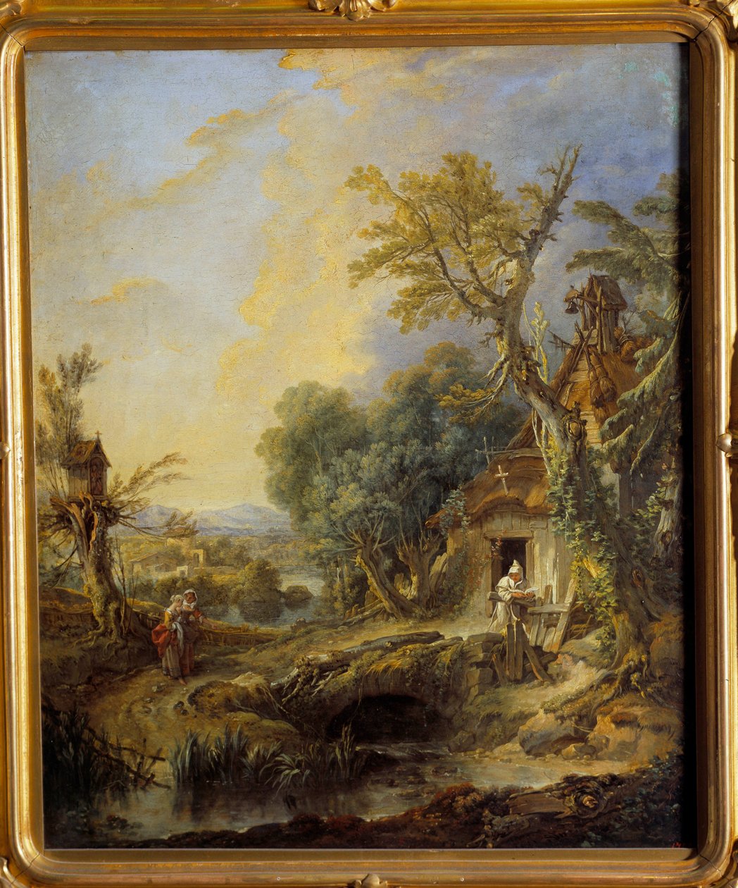 弗朗索瓦·布歇 (1703-1770) 1742 年莫斯科普希金博物馆的卢斯兄弟绘画 作者 弗朗索瓦·布歇