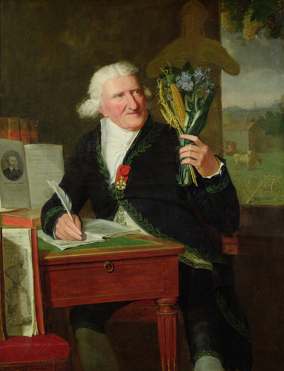 Antoine Parmentier（1737-1813）1812年肖像（布面油画） 作者 弗朗索瓦·杜蒙