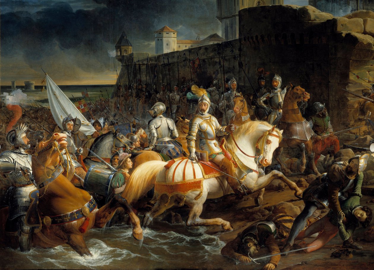 Capture of Calais by Francois I of Guise, Duke of Aumale (1519-1563), January 9 作者 弗朗索瓦·爱德华·皮科特