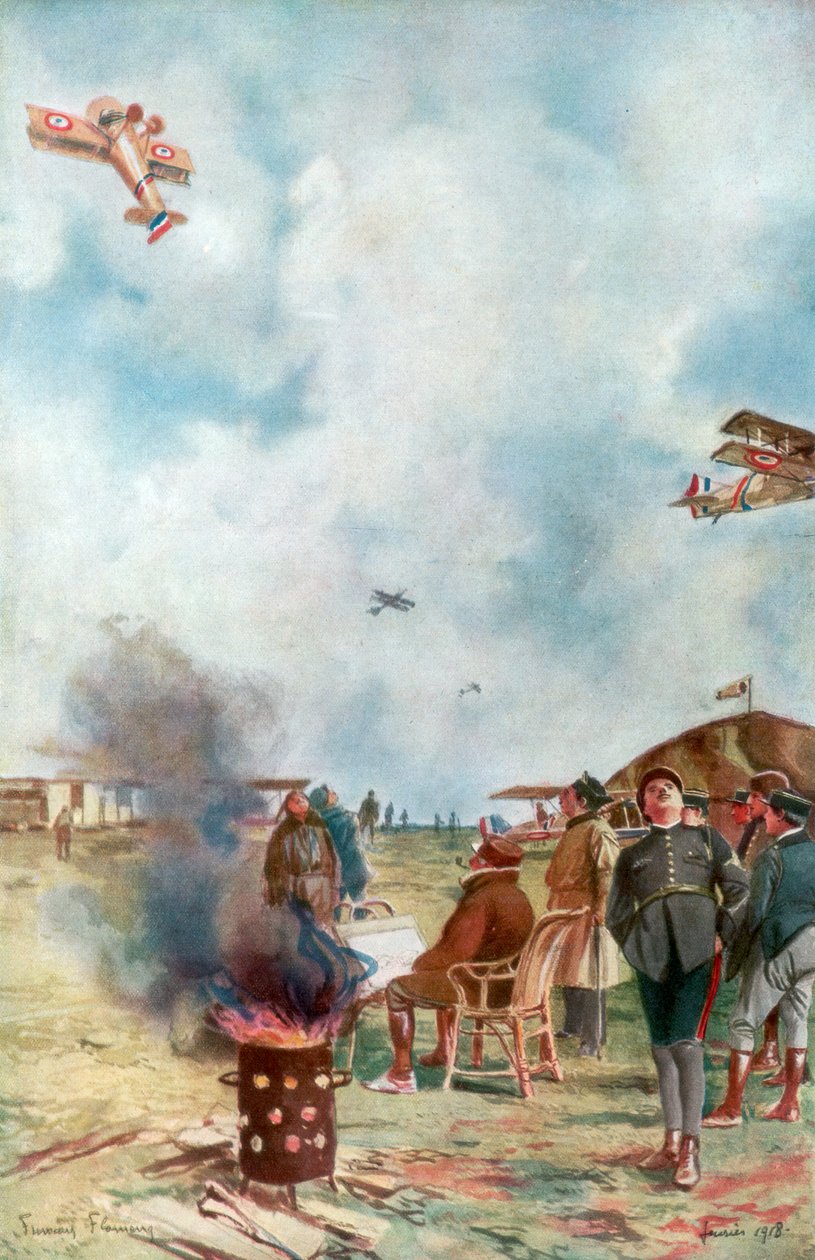 1918年，1926年，《离地面有点倒置》 作者 弗朗索瓦·弗拉蒙