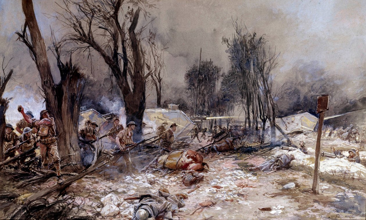First World War: “” Battle of Saint Pierre de l