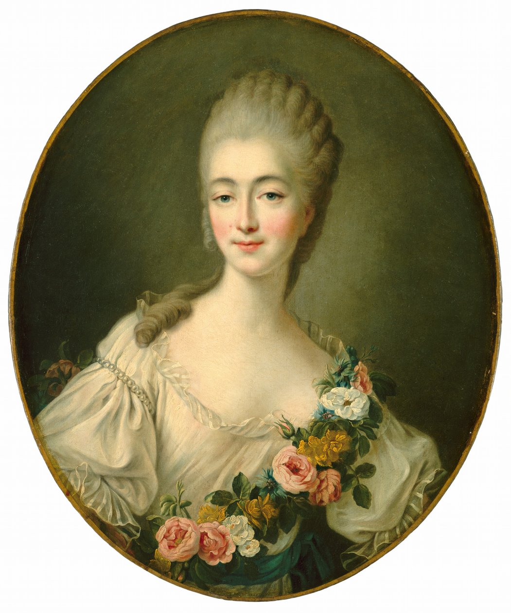 Jeanne Bécu，杜巴里伯爵夫人 作者 弗朗索瓦·休伯特·杜埃
