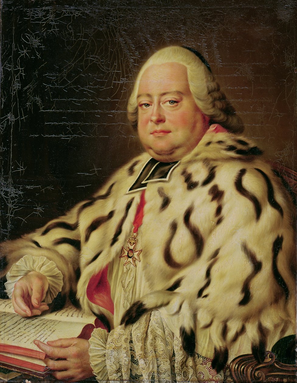 洛林的弗朗索瓦·卡米尔（1726-88）c.1769的肖像 作者 弗朗索瓦·休伯特·杜埃