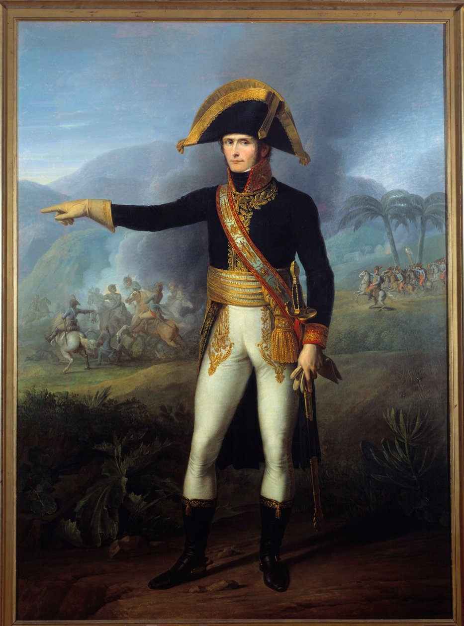 查尔斯·勒克莱尔将军 (1772-1802) 脚下的肖像 弗朗索瓦·约瑟夫·金森 (1771-1839) 绘画 19 世纪 Malmaison，城堡博物馆 作者 弗朗索瓦·约瑟夫·金森